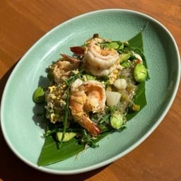 ผัดสามเหม็น (Stir-fried Stinky Vegetables)