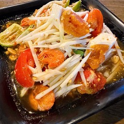 ตำไทยไข่เค็ม