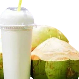 มะพร้าวปั่นนมสด