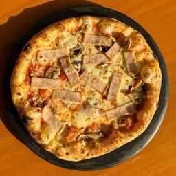 HAM MUSHROOM PIZZA