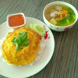 ข้าวไข่เจียวแกงชุดbyทำเล่นๆ