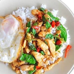 ข้าวกระเพราไก่