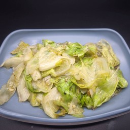 ผัดผักแก้ว 炒玻璃菜