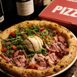 Pizza Burrata Bomb Half Chorizo Iberico