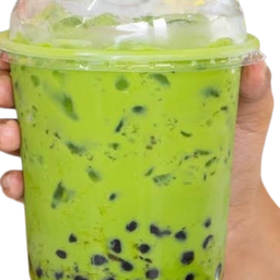 ชาเขียวไข่มุก ใช้ชาตรามือ