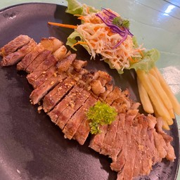 สเต็กสันนอก(เนื้อ)