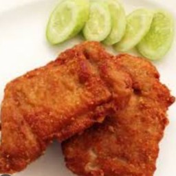ไก่ทอดน้องเพชร (สูตรไม่มีน้ำจิ้ม)รถพ่วงข้าง