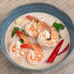 ใบเหลียงต้มกะทิกุ้งสด