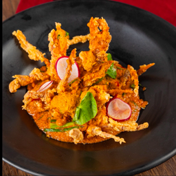 ปูนิ่มผัดผงกะหรี่(1ตัว)