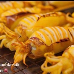 ปลาหมึกย่าง ปังปอนด์ (อินดี้จตุจักร) อินดี้จตุจักร