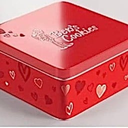 Square Tin New-Valentine