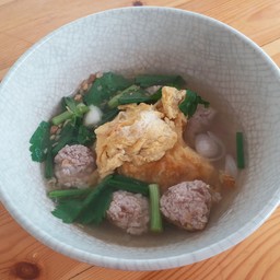 แกงจืดไข่น้ำ หมูสับ