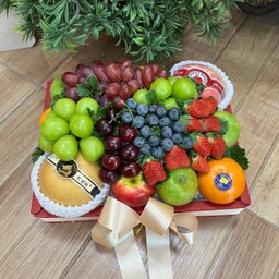 บล็อกผลไม้รวม สุดพรีเมี่ยม มีสตรอและเชอร์รี่ ในงบเบาๆ