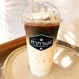 ท่ากาแฟมะพร้าวนมสด 22 oz. 🔥 เมนูขายดี