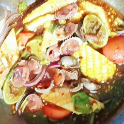 เหลาปลาร้าหอยแครง