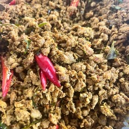 คั่วกลิ้งหมูสับ (กับข้าว)