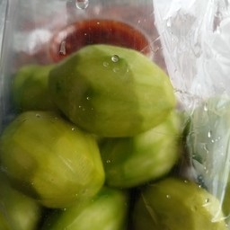 มะกอกฝรั่งพริกเกลือน้ำตาลปี๊บ กะปิหวาน