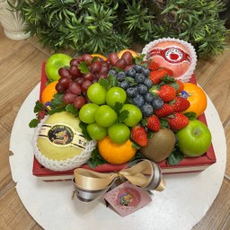 บล็อคผลไม้ สุดพรีเมี่ยม ไซร์ 13 นิ้ว (ผลไม้ปรับเปลี่ยนตามตฤดูกาล)