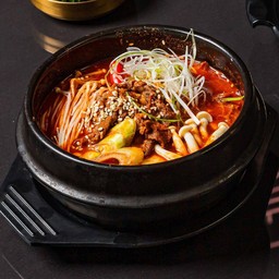 ซุปเนื้อ + ข้าว