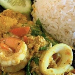 ห่อหมกทะเล-ราดข้าว