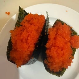 ข้าวปั้นหน้าไข่กุ้ง