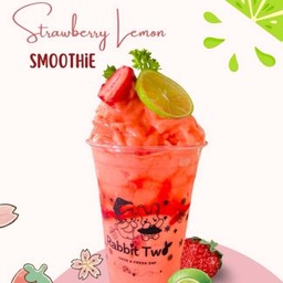 สตรอว์เบอร์รี่ มะนาว สมูทตี้