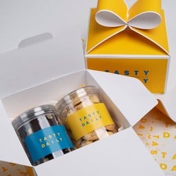 คุกกี้กล่องโบว์ (2กระปุก)