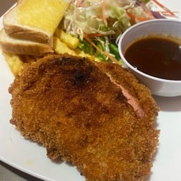 หมูหน้าชีสแฮม