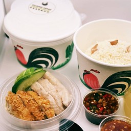 ข้าวมันไก่ผสม Jumbo