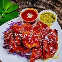 กองทัพหมู(นุ่ม) ซอสหวานเผ็ด