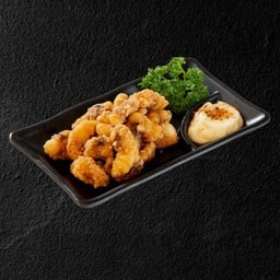 หนวดปลาหมึกชุบแป้งทอด