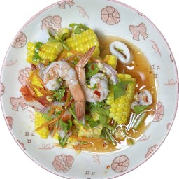 ยำข้าวโพดทะเล