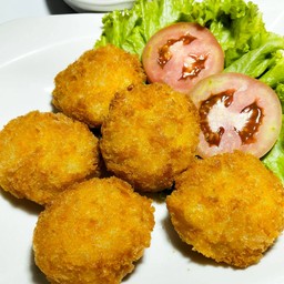 ทอดมันกุ้ง(5ชิ้น)