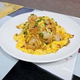 ข้าวหน้าไข้ข้นกุ้ง