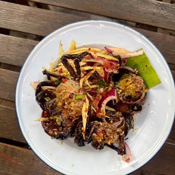 ยำปูนา พริกป่น  🦀