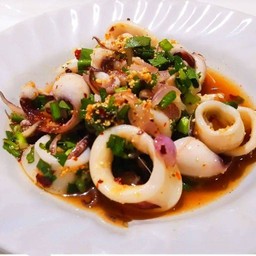 ลาบ ปลา หมึก