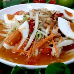 ตำไทยไข่เค็ม