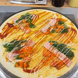 รวมของคาว (พิซซ่า แฮม ยำสาหร่าย ไข่กุ้ง)