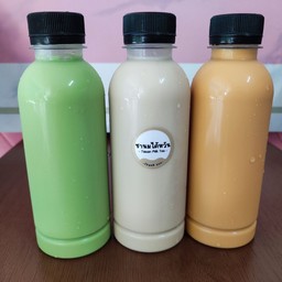 ชาพร้อมดื่ม3ขวด 100