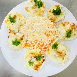 หอยเชลล์อบชีลๆๆ