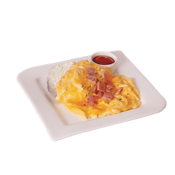 ข้าวไข่นุ่ม (แฮม ) 1 PC