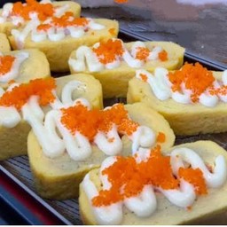 ซูชิไข่หวานล้วน (เซต 10 ชิ้น)