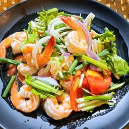 ยำกุ้งสุก