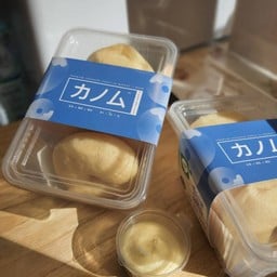 โดนัทนมสดฮอกไกโด 4 ชิ้น แถมฟรีดิปนมฮอกไกโด 1 กระปุก