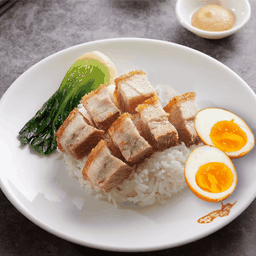 ข้าวหมูกรอบ