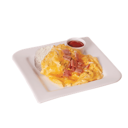 ข้าวไข่นุ่ม (แฮม ) 1 PC