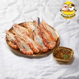 กุ้งแม่น้ำลวกจิ้ม