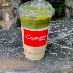 เพียวมัทฉะลาเต้(มัทฉะพรี่เมี่ยมญี่ปุ่นแท้)