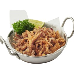 หนวดปลาหมึกทอดสไตล์ญี่ปุ่น