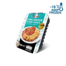 หมูสามชั้นตุ๋นสไตล์เกาหลีและกิมจิ(โบซัม) 180g - แช่แข็ง